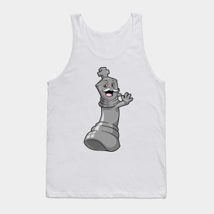 Chess piece King at Chess Tank Top